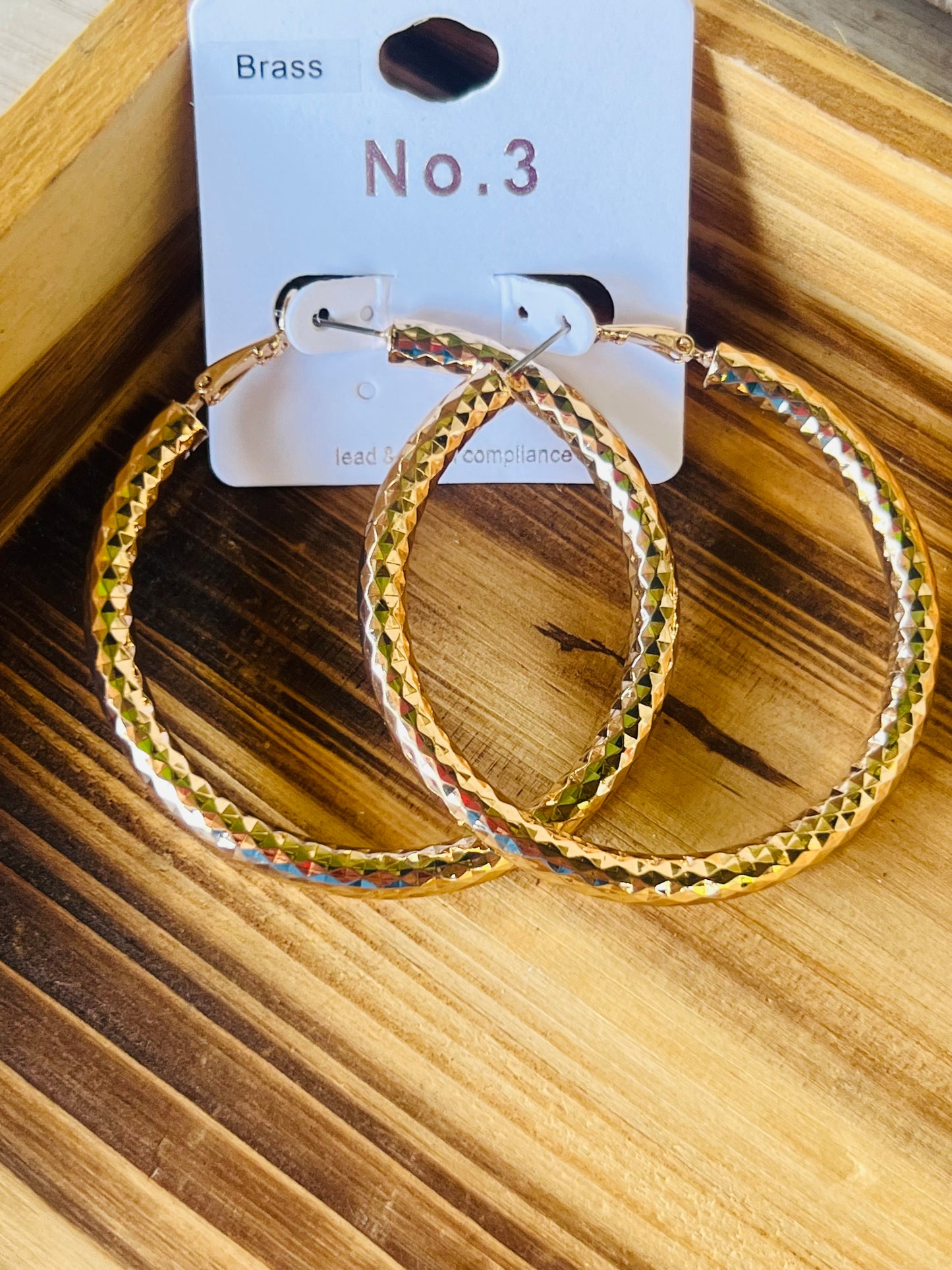 Ansley Large Gold Hoops