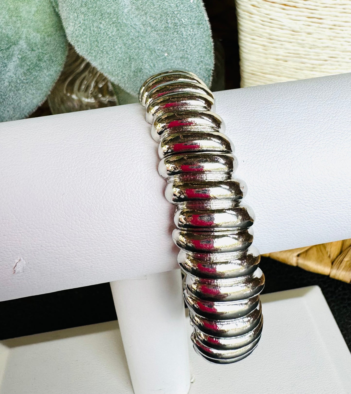 Silver Stretch Bracelet