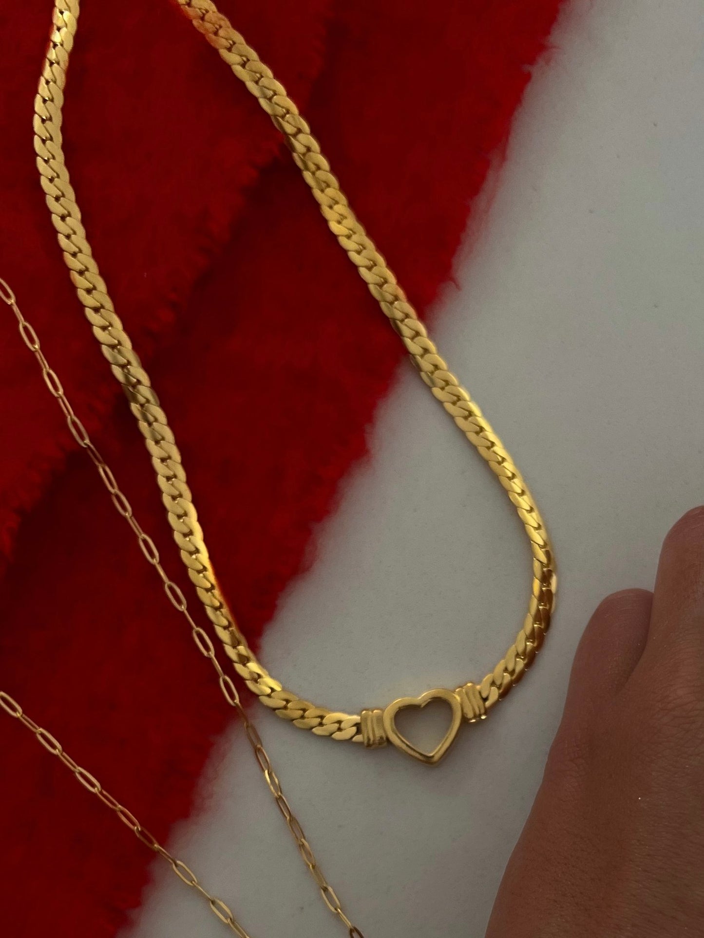 Gold Heart Necklace