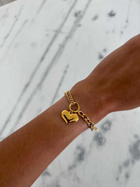 Kensington Heart Bracelet