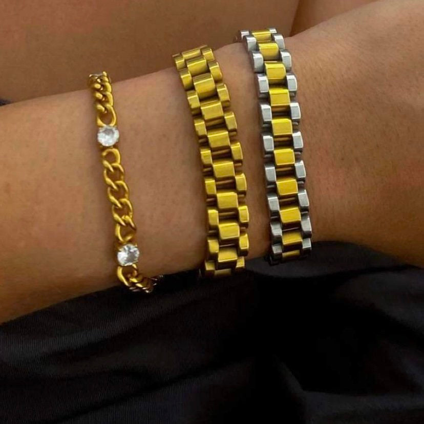 Chic Small Watch Band Bracelet