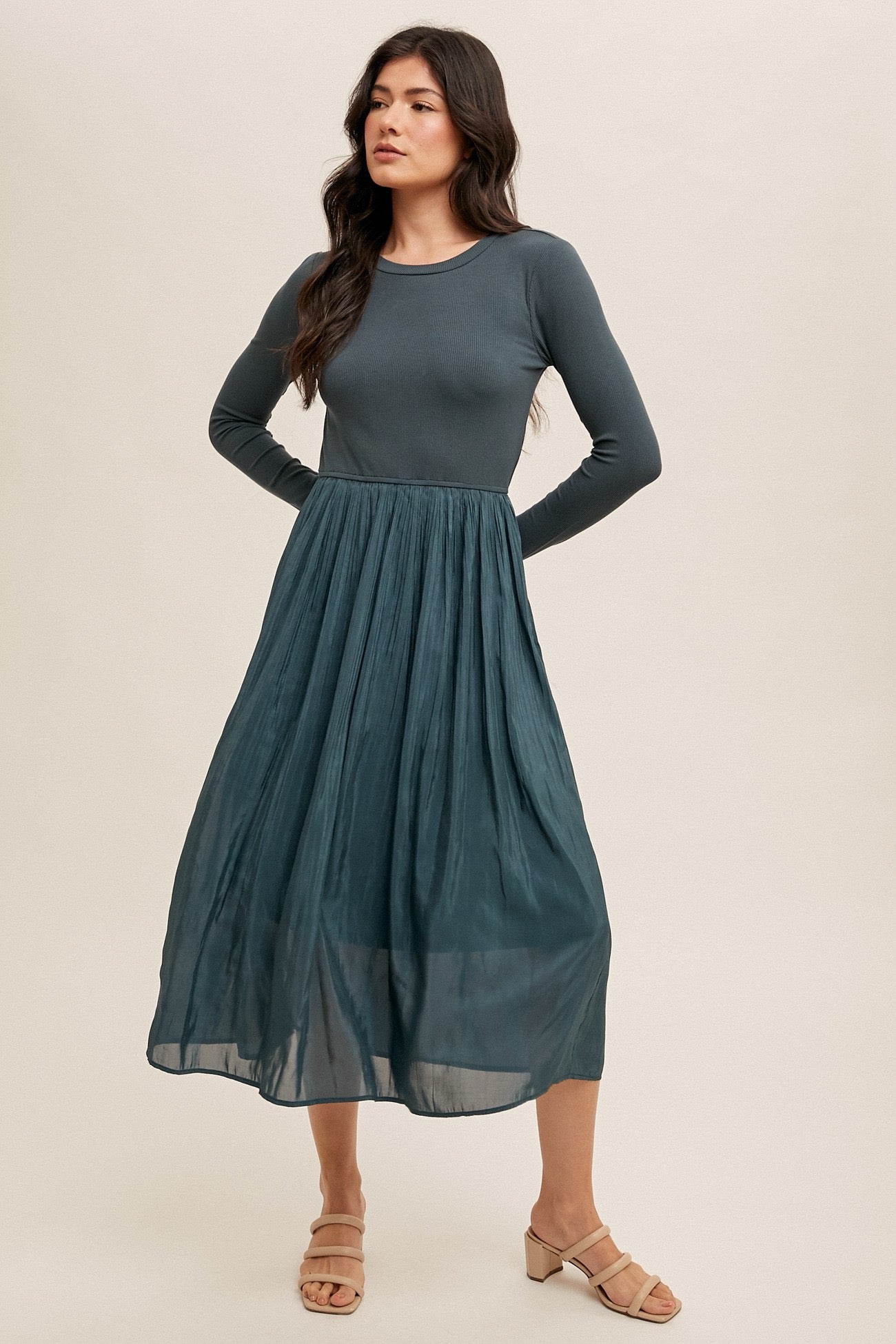 Haven Dress (Available in Black & Winter Pine)