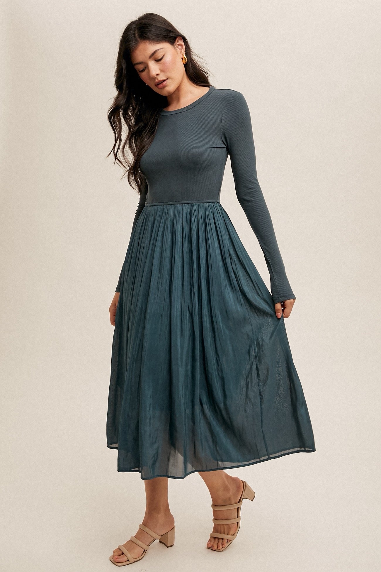 Haven Dress (Available in Black & Winter Pine)