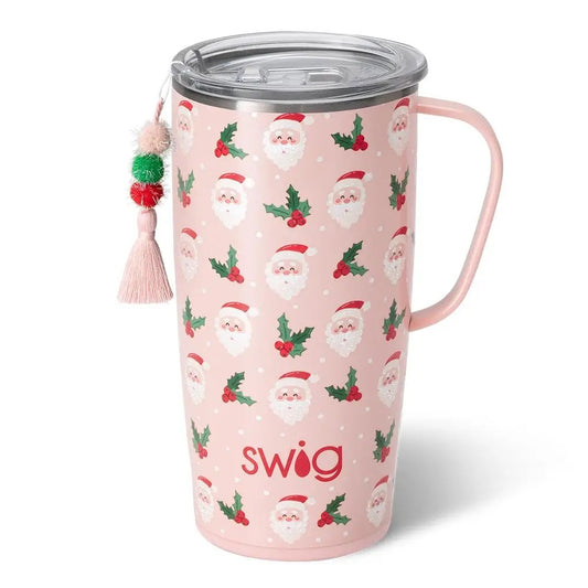 Holly Jolly Travel Mug 22oz.