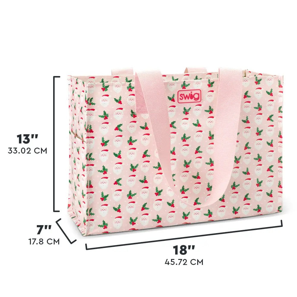 Holly Jolly Reusable Bag (Large)