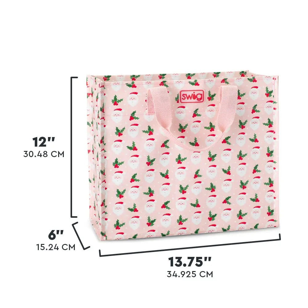 Holly Jolly Reusable Bag (Medium)