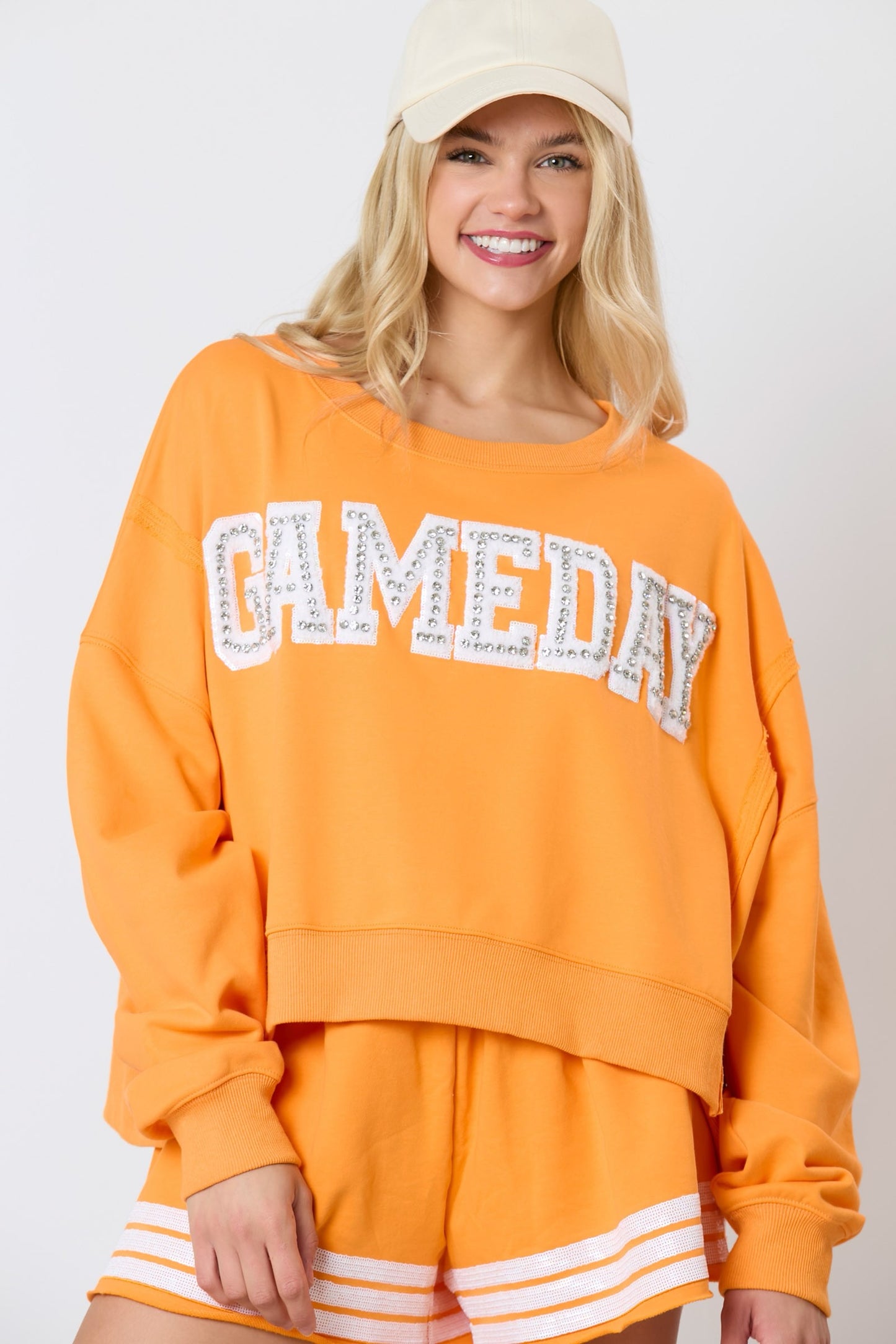 Sparkle on Game Day Sweatshirt