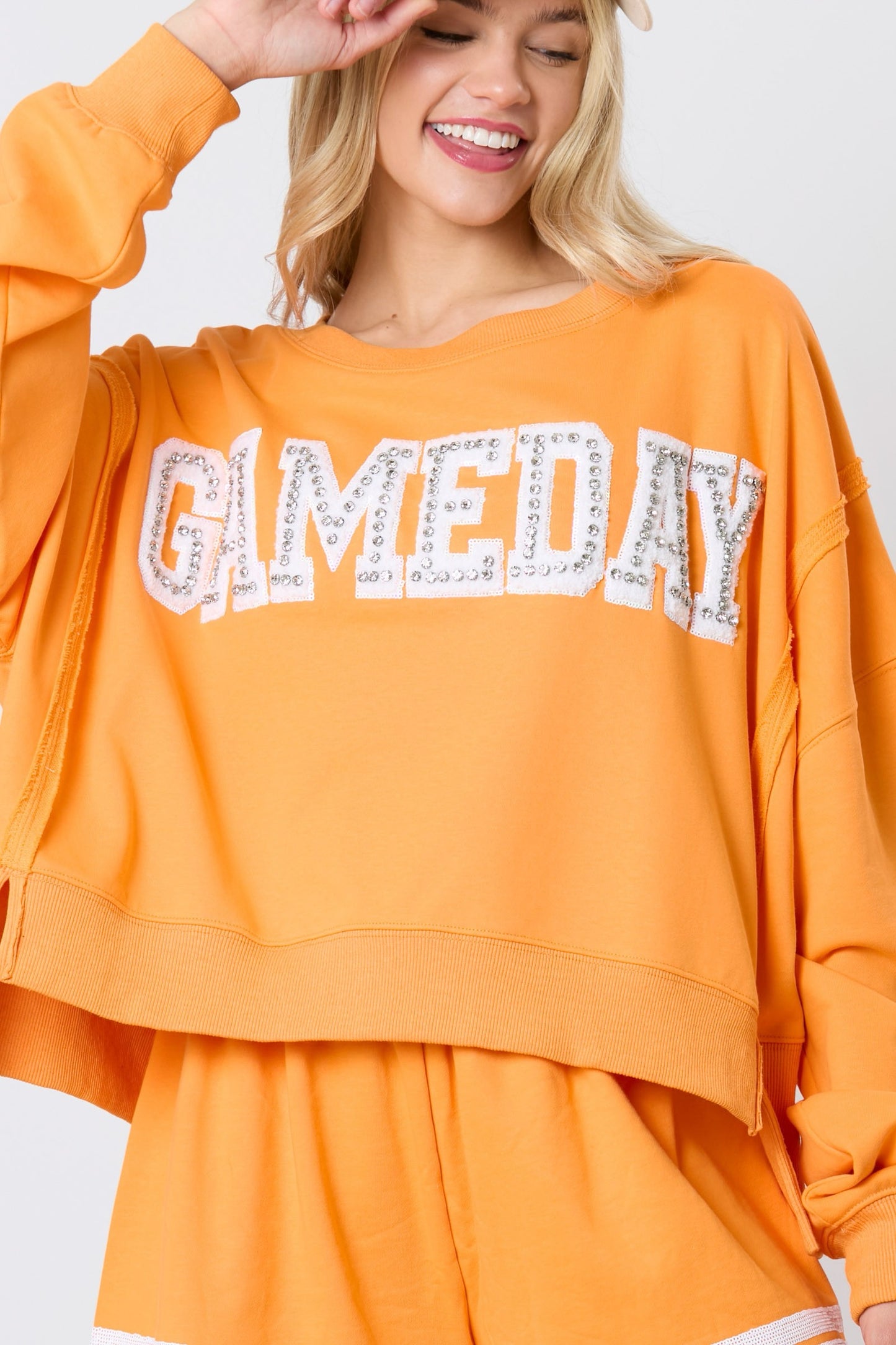 Sparkle on Game Day Sweatshirt