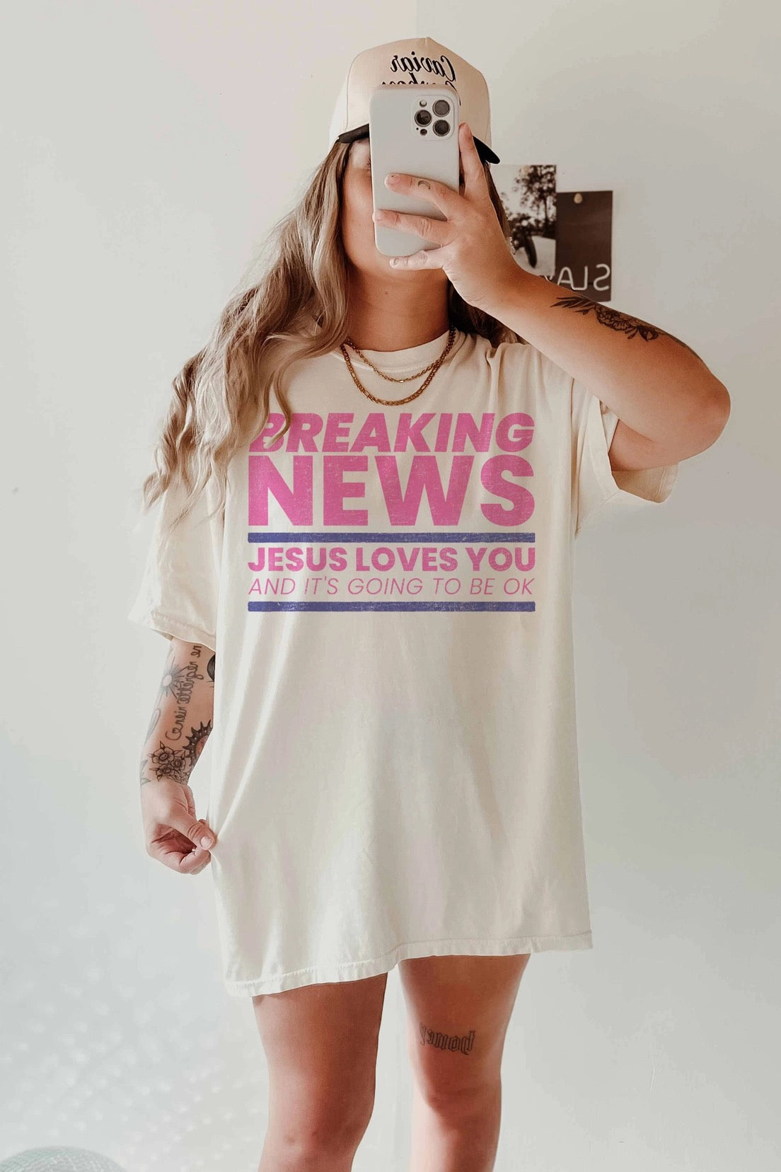 Breaking News Graphic Tee